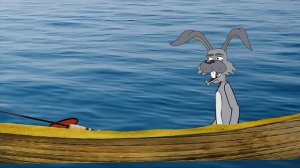 Смешной мульт-анекдот | Волк и Заяц на рыбалке