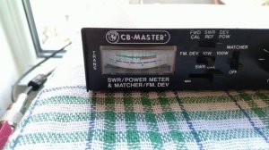 SWR meter - КСВ метр - CB-MASTER DS-200 проверка КСВ и мощности