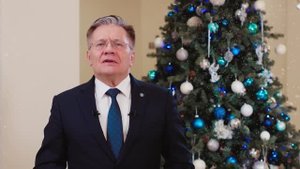 Новогодние поздравление  генерального директора Госкорпорации "Росатом" Алексея Евгеньевича Лихачева