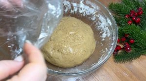 Новогоднее печенье с имбирем и корицей