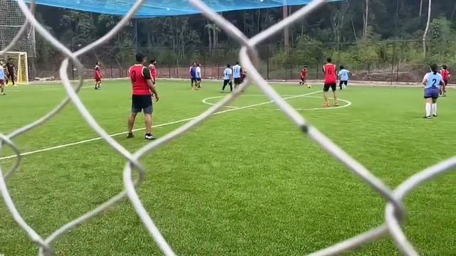 FCI employees football match The Glades sports arena Shillong.
