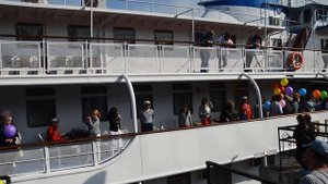 Открытие навигации теплохода "Н.В.Гоголь". Часть 1