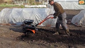 Мотоблок  "Урал Патриот"  в деле.