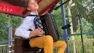 Д.Скарлатти "Соната c-moll"/D. Scarlatti "Sonata c-moll" Баянист Михаил Лосьмаков, 13 лет г. Москва