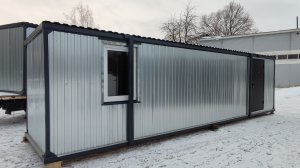 Блок контейнер вагончик металлический бытовка на производство 9 метровый