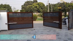 Swinging Gate automation (NICE WINGO WG4000)Installation bahria town lahore sector A