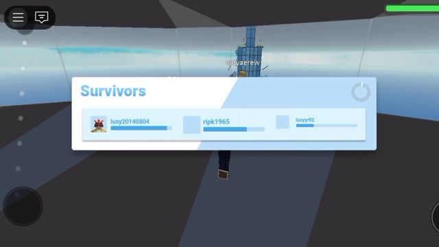 Играем с Сестрой в Natural Disasters Survival смотреть онлайн
