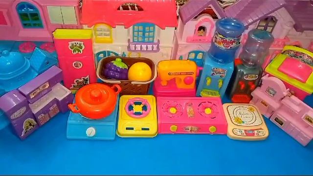 5:44 Sec Satisfying With Unboxing Hello Kitty Cute kitchen Play Set #asmr#1111 💙💜