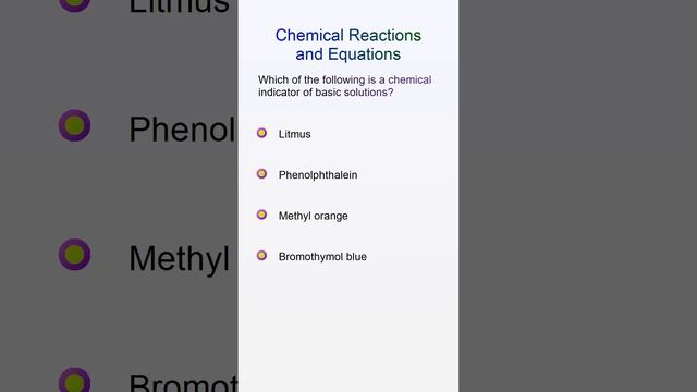 Chemical Reactions 31