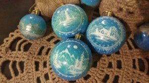 север елочные шары