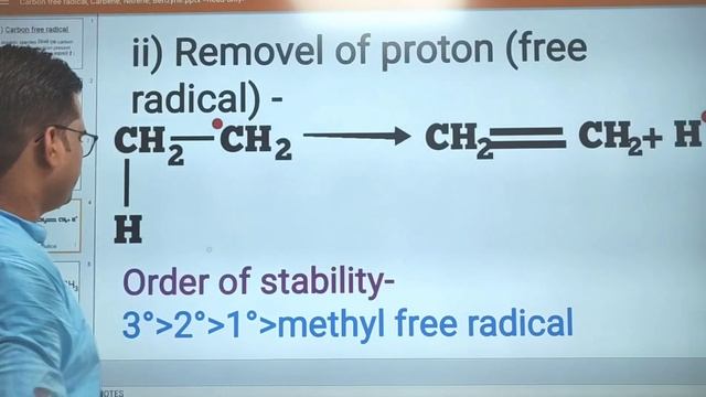 Carbon free radical #bsc1stsemester #mjpru #bsc #bedkdian