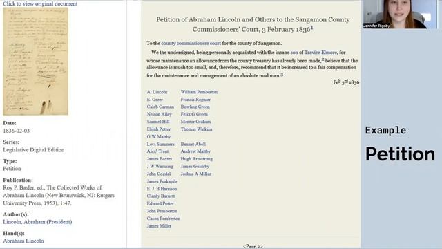 Land of Lincoln Genealogy: Abe's Papers
