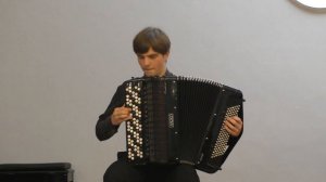 В. Дикусаров "Скерцо" Играет Дмитрий Харин (баян) Новосибирская специальная музыкальная школа