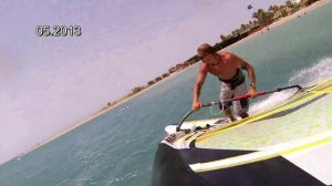 Laydown jibe