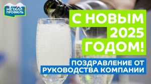 "Металл Профиль" подводит итоги 2024 года. Поздравление с Новым Годом от руководства Компании