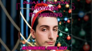 Dejan Nikolovski - Everywhere it's Christmas Instrumental Cover (2024)