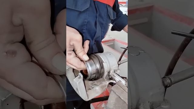 Сборка тормозного цилиндра.