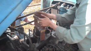 Самодельный Съемник - гильз МТЗ 80 В работе