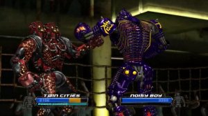 REAL STEEL THE VIDEO GAME - TWIN CITIES vs NOISY BOY & MIDAS