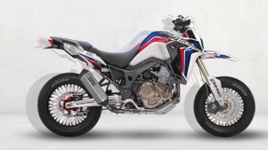 2025 NEW HONDA SUPERMOTO CRF 1100L AFRICA TWIN SM INTRODUCED!!