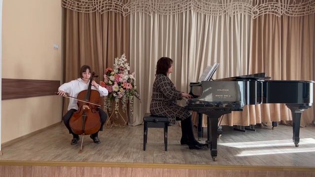 Д. ван Гоэнс «Романс без слов» исп. Альбина Фёдорова, преп. А. А. Швейковская, конц. И. Г. Напалков смотреть онлайн