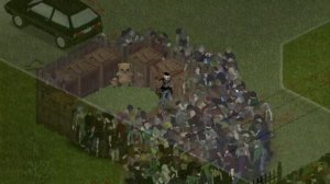 Это идеальная баррикада в  Project Zomboid