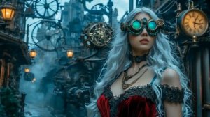 Искатель приключений с искусственным интеллектом, Девушки в стиле стимпанк