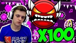 ИНСЕЙН ДЕМОН 100 РАЗ? Смогу за 1 заход? Geometry Dash