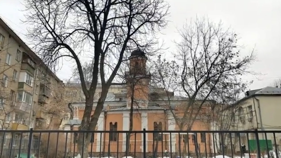 Историческая мечеть г. Москвы. Большая Татарская улица.
