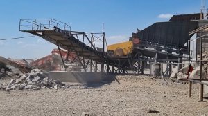 Сортировка (рассев) бутового камня