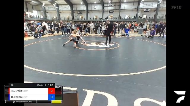 92 Lbs Semifinal - Easton Bylin, Mat Demon Wrestling Club Vs Ryder Owen, Inland Northwest Wrestlin смотреть онлайн