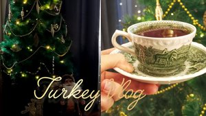 Новогодняя атмосфера🎄Винтажная посуда✨Турецкий VLOG.