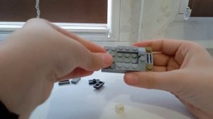 мини танк т28 из лего. инструкция.