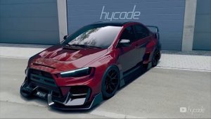 Lancer EVO X Bodykit by hycade