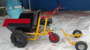 Фаркоп на минидумпер? Почему бы и нет?