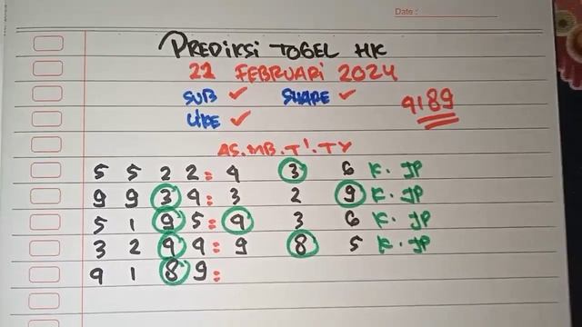 RUMUS KEPALA HK HARI INI | Prediksi Hk 21 Februari 2024 |Tunggal Kepala Hk, Bocoran Hk |Ekor Jitu H