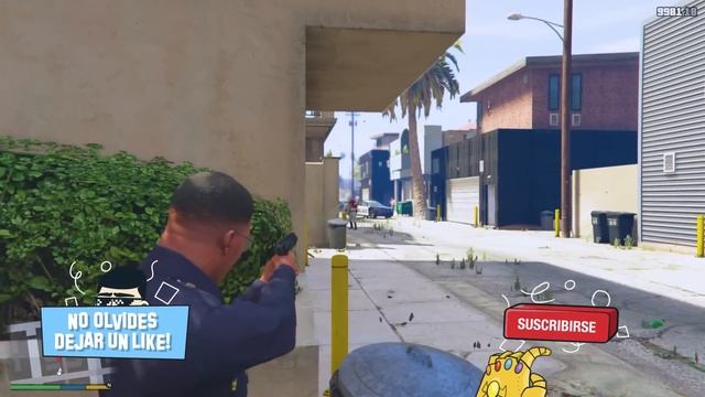 FRANKLIN, MICHAEL y TREVOR se UNEN a LA POLICÍA en GTA 5! смотреть онлайн