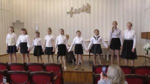 Вокальный ансамбль старших классов - ДМШ №1, г.Керчь