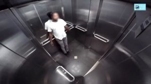 Elevator Prank fart turn to poop