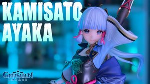 В НОВЫЙ ГОД С АЯКОЙ❄️ ОБЗОР ФИГУРКИ KAMISATO AYAKA | GENSHIN IMPACT