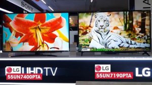 55UN7400 vs 55UN7190 2 CHIẾC TIVI 55 INCH 4K BÁN CHẠY CỦA LG GIÁ RẺ