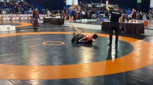 World Grappling Championship Russia/Sadbiy Selilkhan (R) VS Khuntkhuzhev Iznaur/Grappling/U15/66kg.