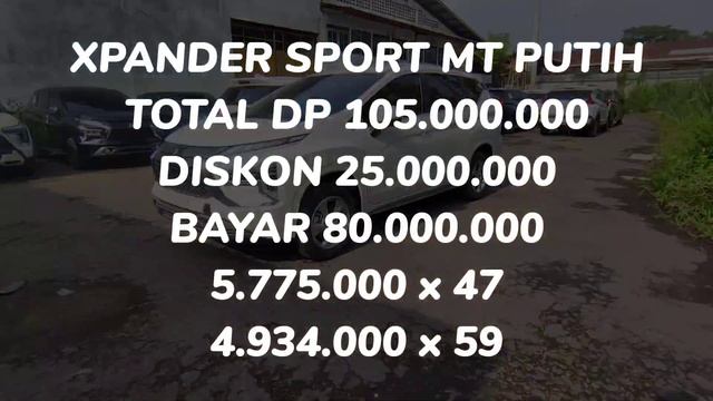 Kredit Mitsubishi Xpander Sport Manual Putih 2023 - DP 80 Juta Jangka 4 & 5 Tahun - Februari 2024 смотреть онлайн