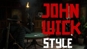 RDR 2 John Wick Style