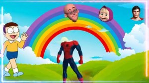 Мультики для детей @ маша,супер мен, паук