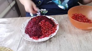 САЛАТ ГРАНАТ. ОРИГИНАЛЬНЫЙ, ВКУСНЫЙ ГОТОВЛЮ НА НОВОГОДНИЙ СТОЛ. 🌲