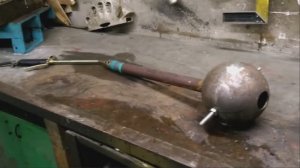 Сферическая детонационная вихре кольцевая пушка с внутренним формирователем вихревого кольца