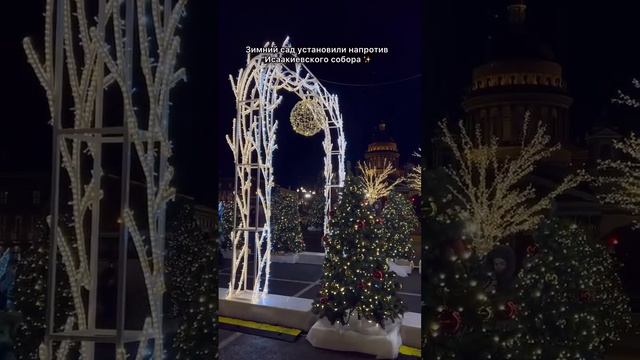 Россия, Санкт Петербург, Зимний сад на Синем мосту.