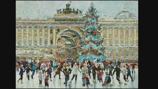 Декабрь. Святки. Времена года. Петр Ильич Чайковский.