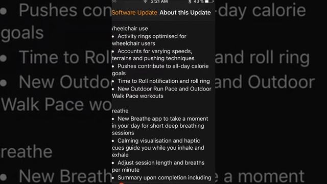 watchOS 3 Full Update Log With New Features Changes and Fixes